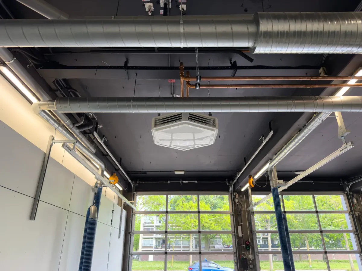 Ventilatiekanalen voor WTW-installatie door VDTK